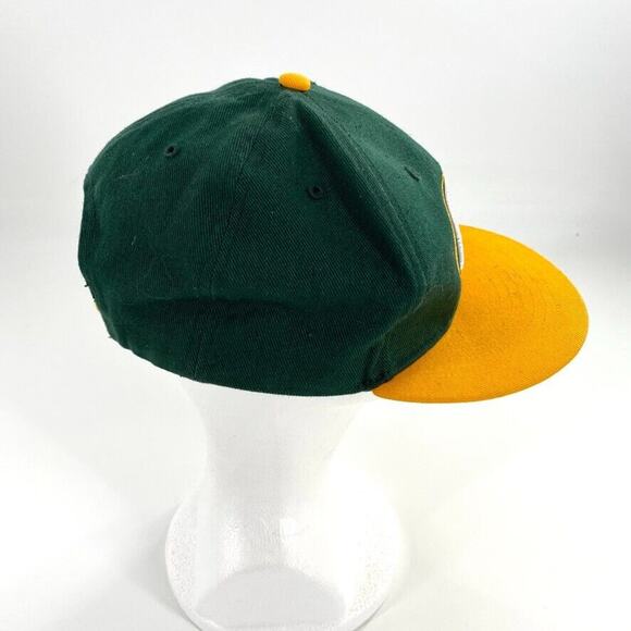 NFL Green Bay Packers Logo Snapback Trucker Hat Green Yellow Adjustable - Picture 3 of 6
